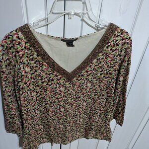 Women's Beige Blouse.